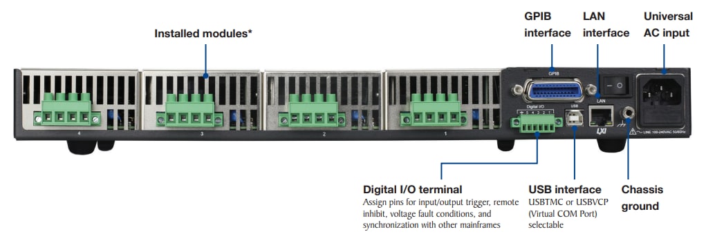 B&K Precision MPS Modular System DC Power Supplies